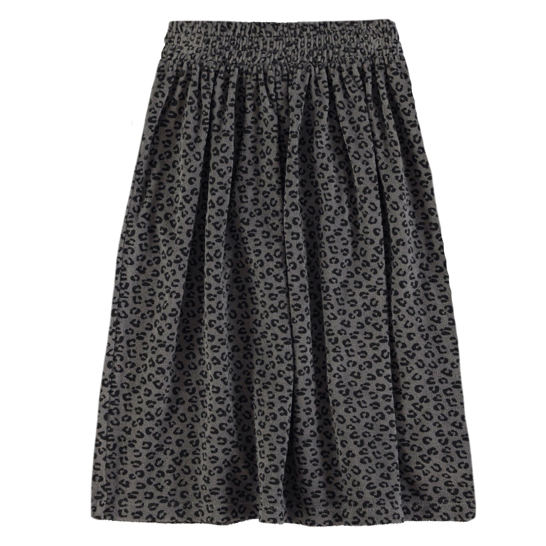 Piupiuchick Grey Animal Print Long Skirt