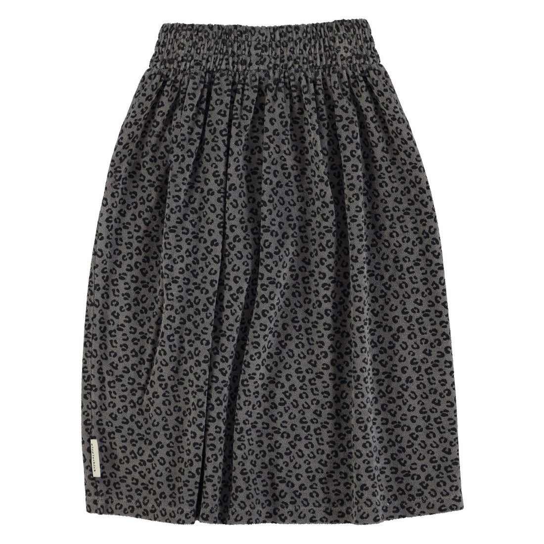 Piupiuchick Grey Animal Print Long Skirt