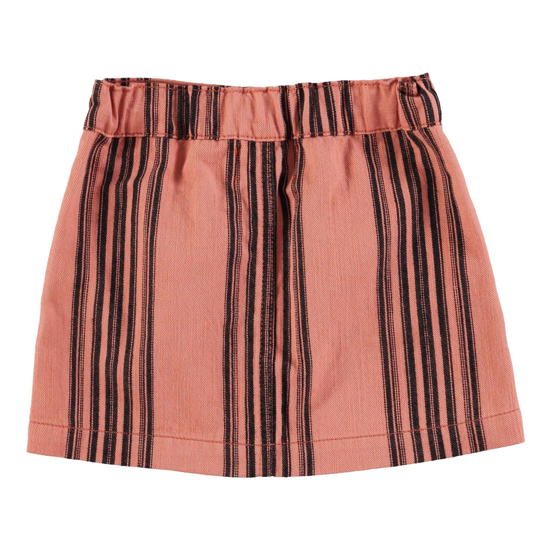 Piupiuchick Pink Striped Short Skirt