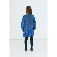 Tiny Cottons Stone Sherpa Vest