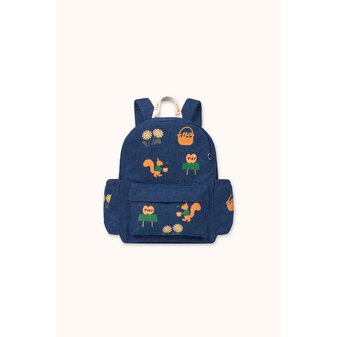 Tiny Cottons Denim Tiny Apples Denim Backpack