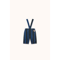 Tiny Cottons Petrol Blue Stripes Baby Corduroy Pants