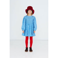 Tiny Cottons Blue Geese Poplin Dress