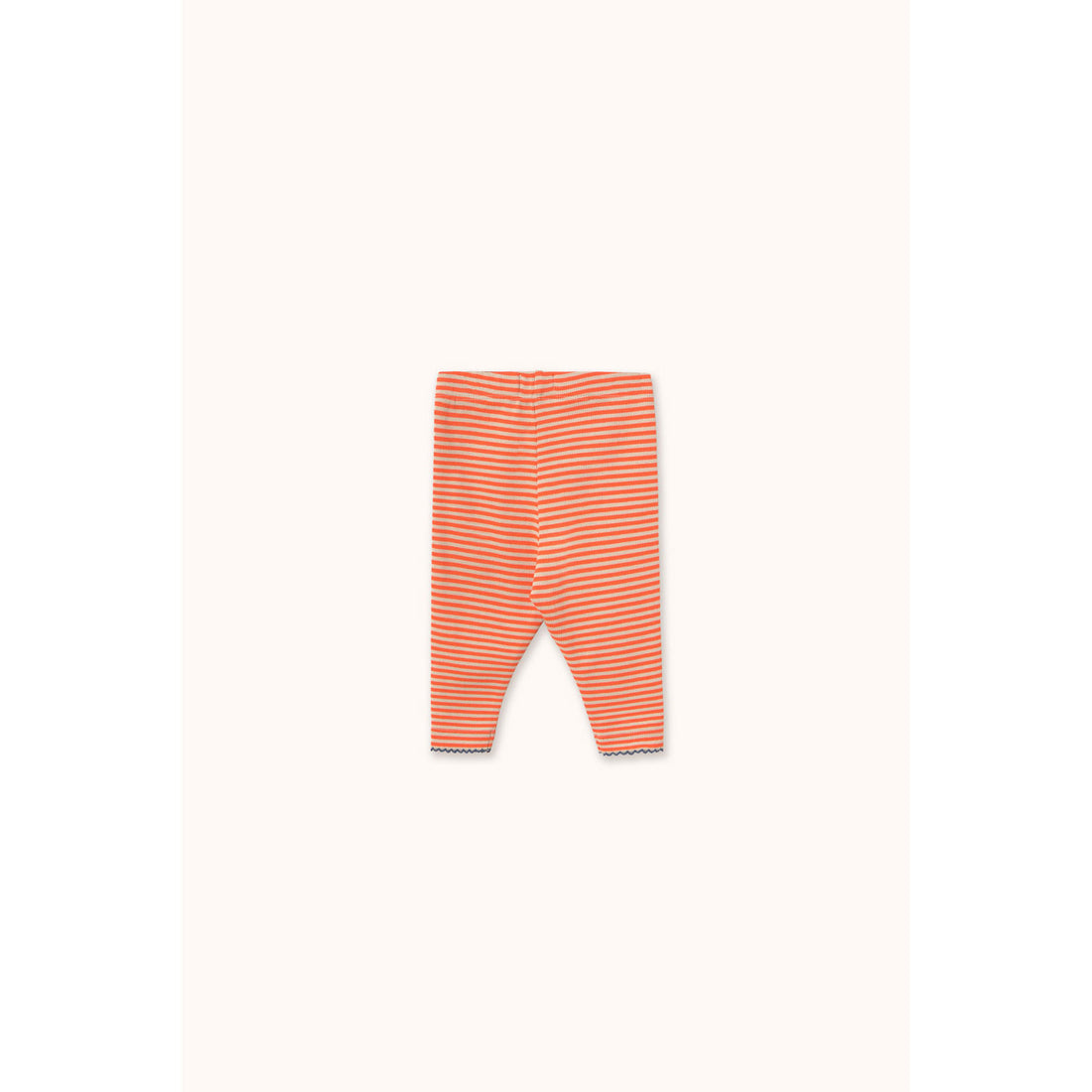 Tiny Cottons Summer Red Stripes Rib Baby Pant