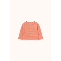 Tiny Cottons Summer Red Stripes Rib Baby Jacket