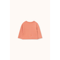 Tiny Cottons Summer Red Stripes Rib Baby Jacket