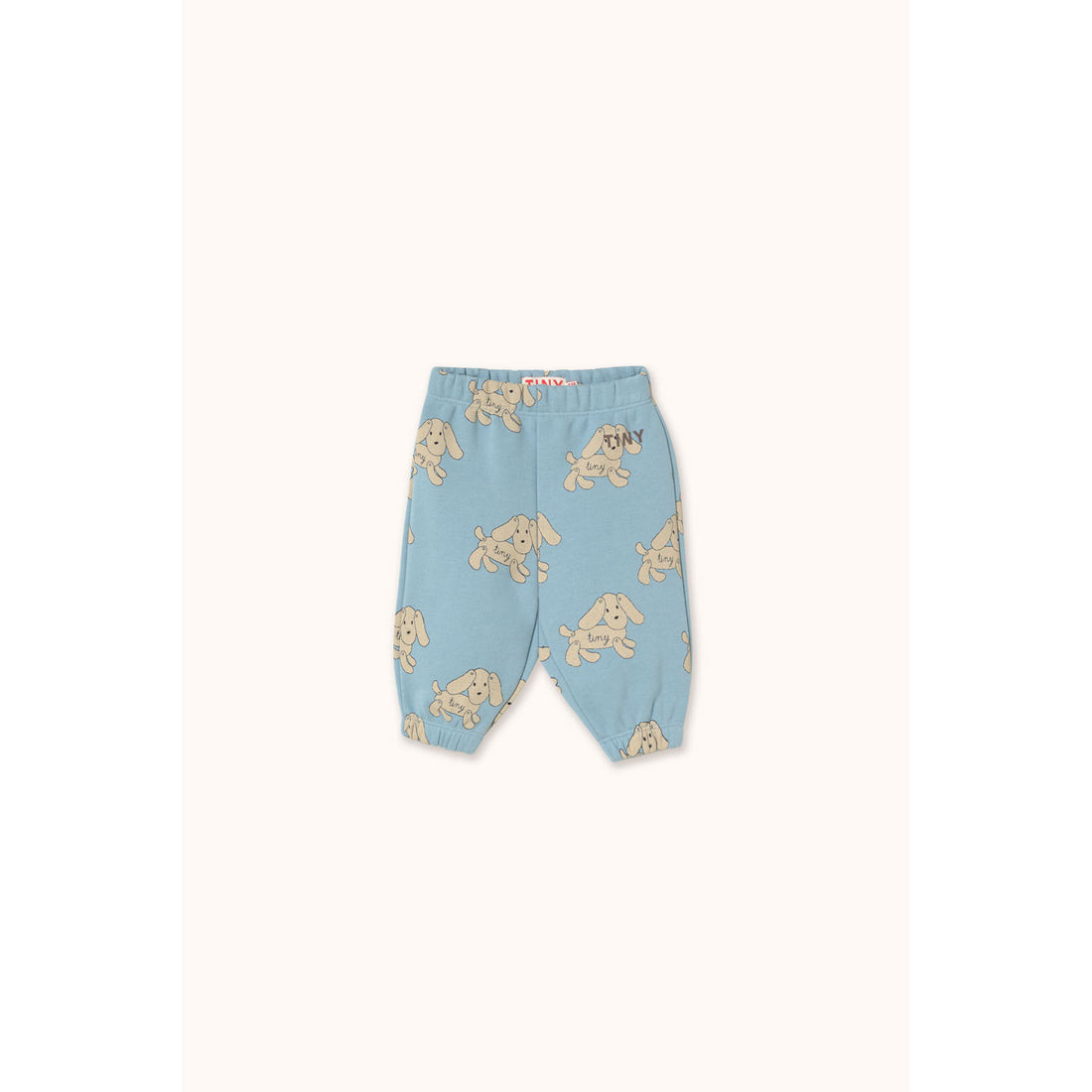 Tiny Cottons Denim Blue Dogs Baby Sweatpants