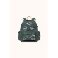 Tiny Cottons Ink Blue Tiny Apples Backpack