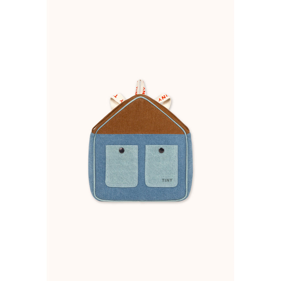 Tiny Cottons Denim House Toddler Backpack