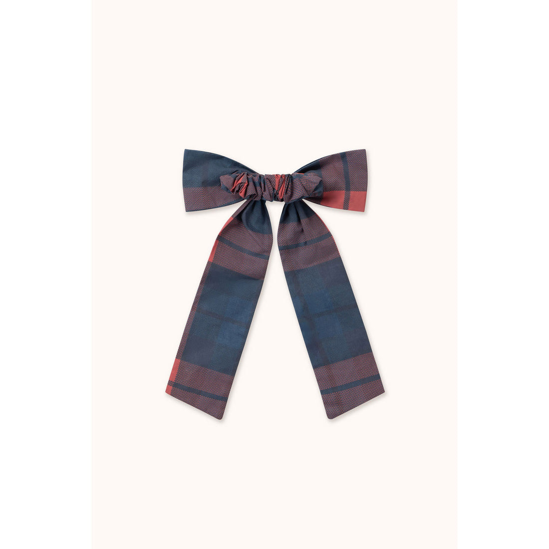 Tiny Cottons Red Check Scrunchies