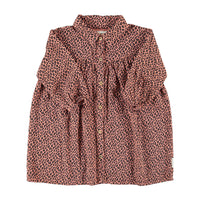 Piupiuchick Pink Animal Print Short Dress