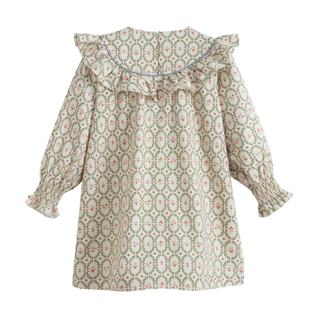 Cera Una Volta Cream Sage Emma Dress