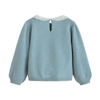 Cera Una Volta Dusty Blue Selene Pullover