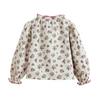 Cera Una Volta Cream Flower Zelie Blouse