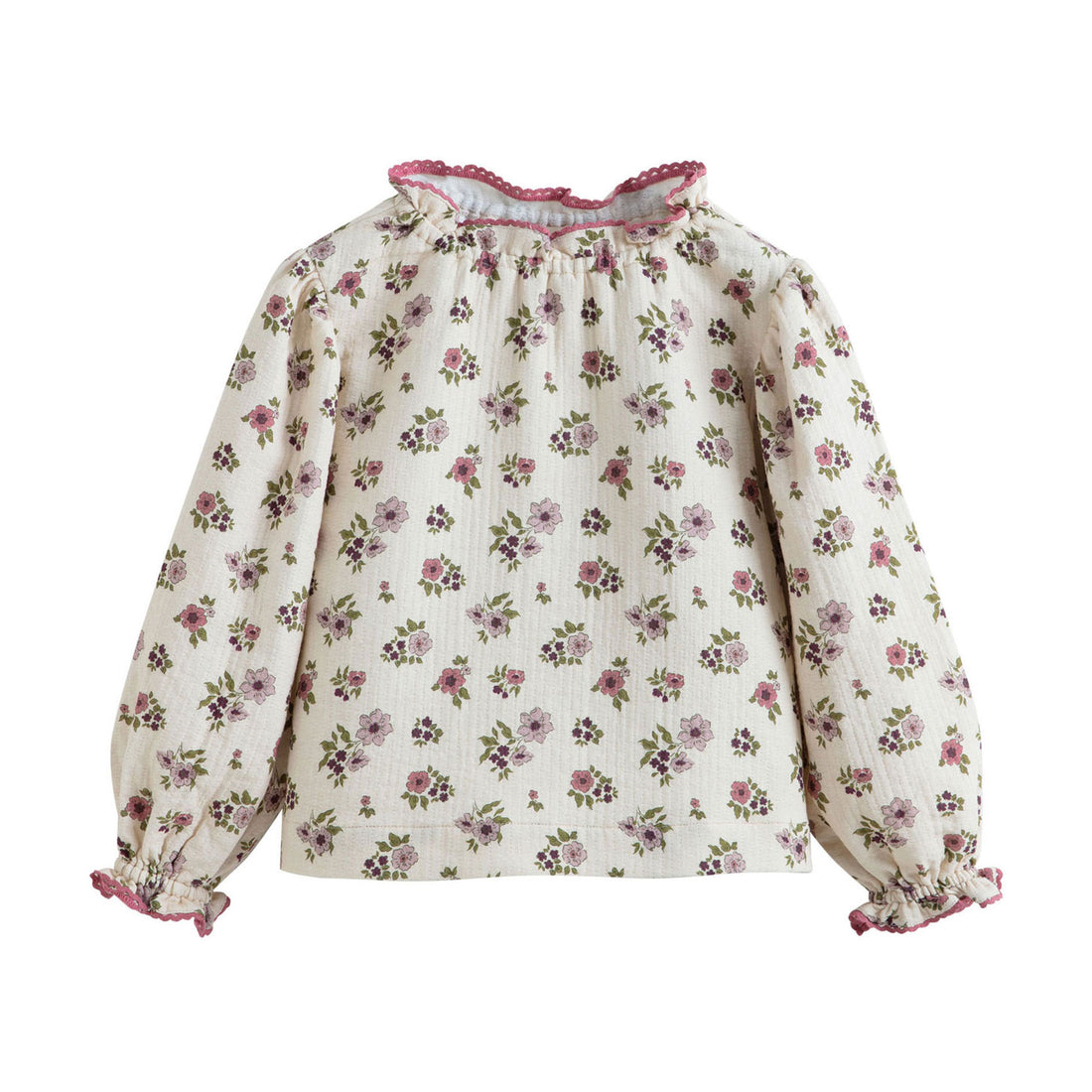 Cera Una Volta Cream Flower Zelie Blouse