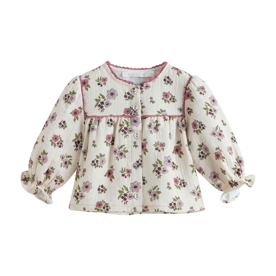 Cera Una Volta Cream Flower Eugenia Baby Blouse