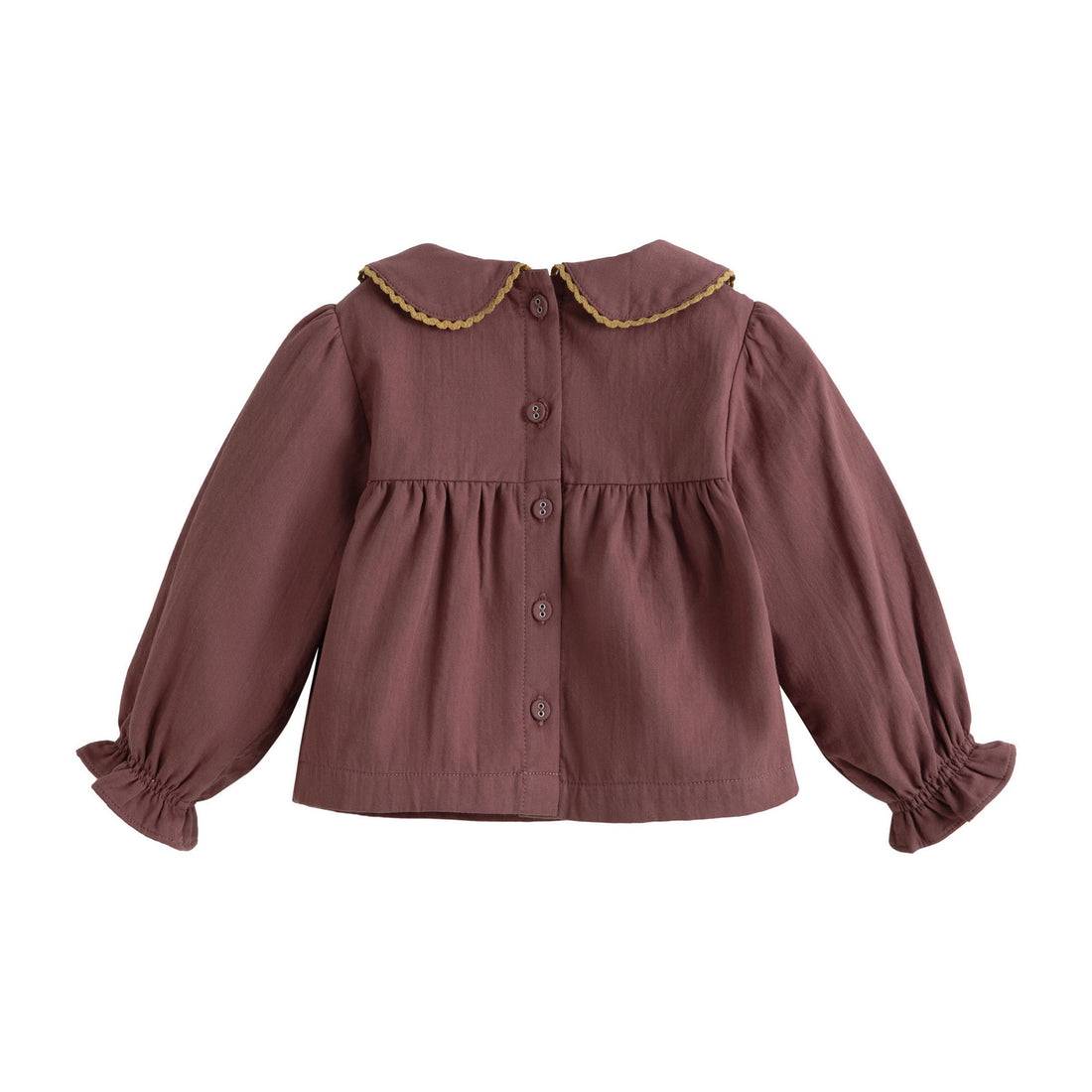 Cera Una Volta Plum Fiona Baby Blouse