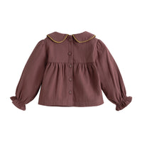Cera Una Volta Plum Fiona Baby Blouse