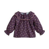 Cera Una Volta Purple Lilly Baby Blouse