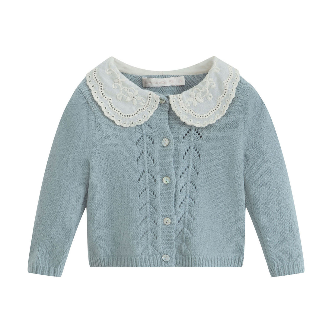 Cera Una Volta Dusty Blue Selene Baby Cardigan
