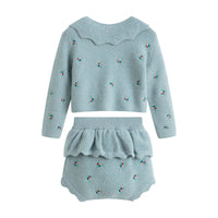 Cera Una Volta Dusty Blue Lana Baby Set