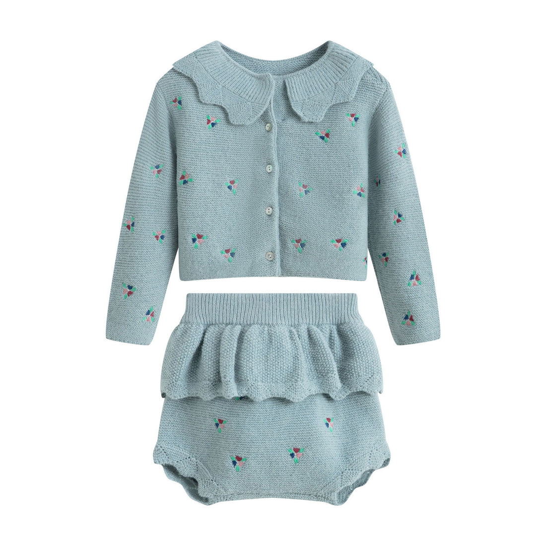 Cera Una Volta Dusty Blue Lana Baby Set