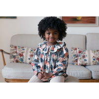 Little Cotton Clothes Patchwork Floral Emilie Romper