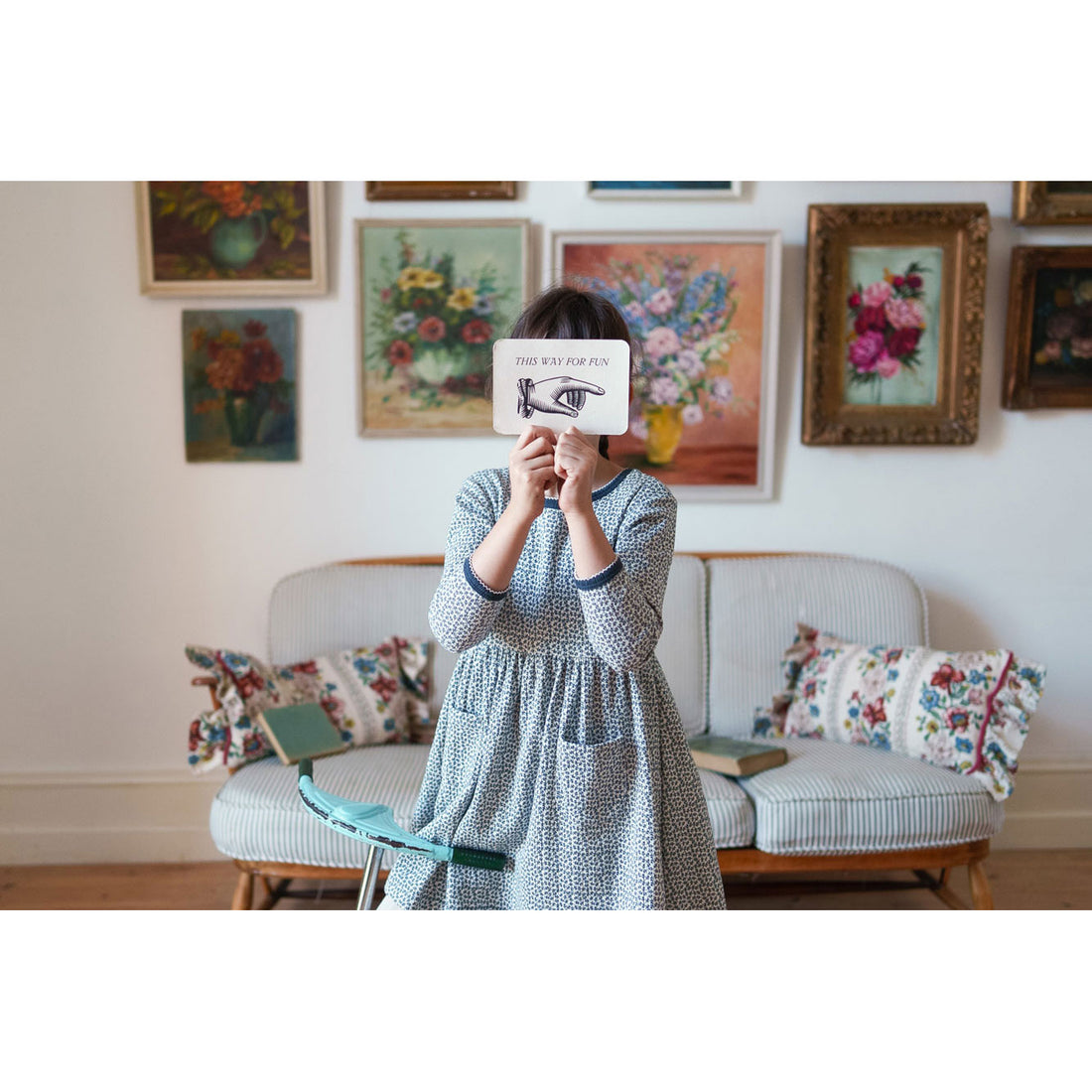 Little Cotton Clothes Briar Floral Pointelle June Dress