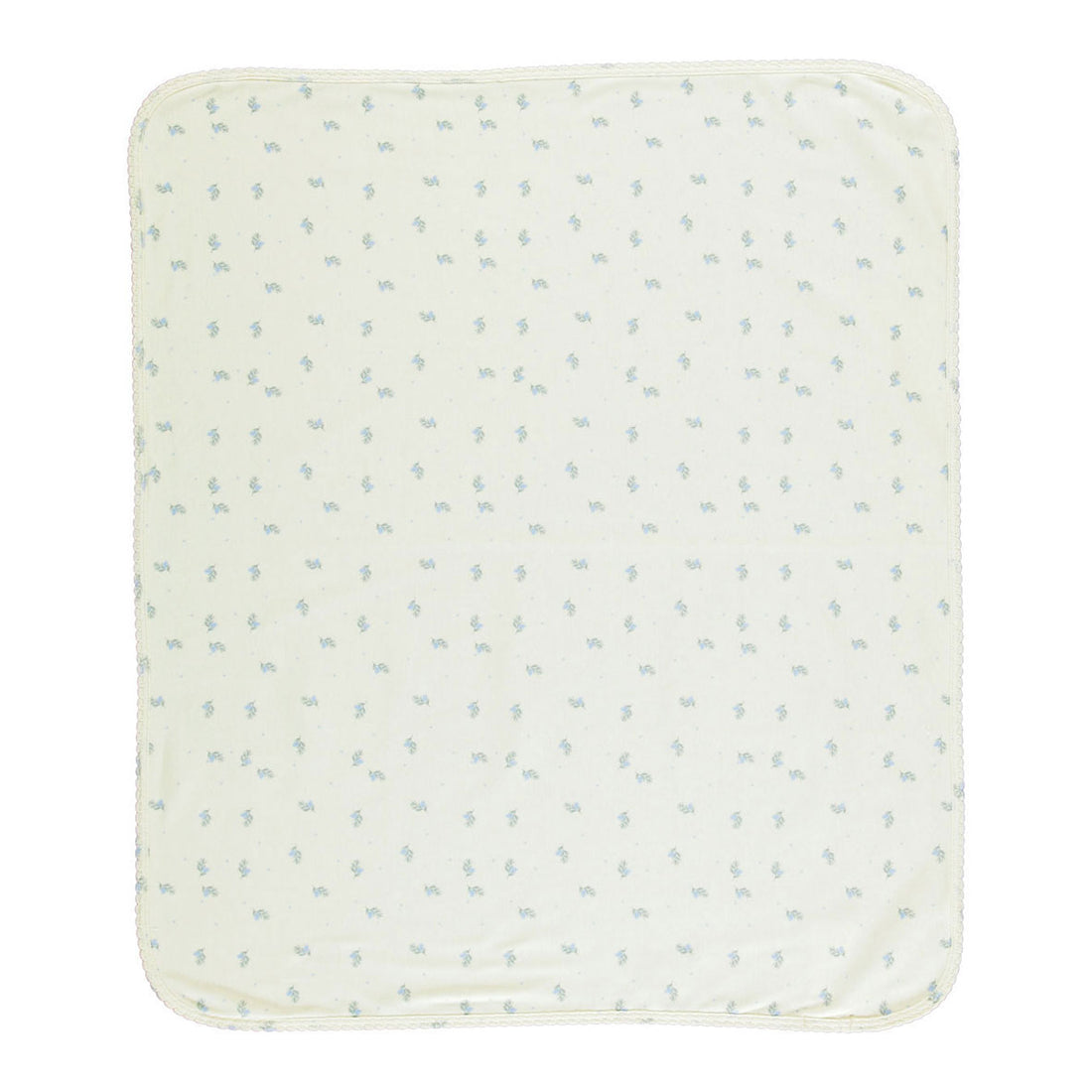 Bebe Organic Blue Branch Aaron Blanket