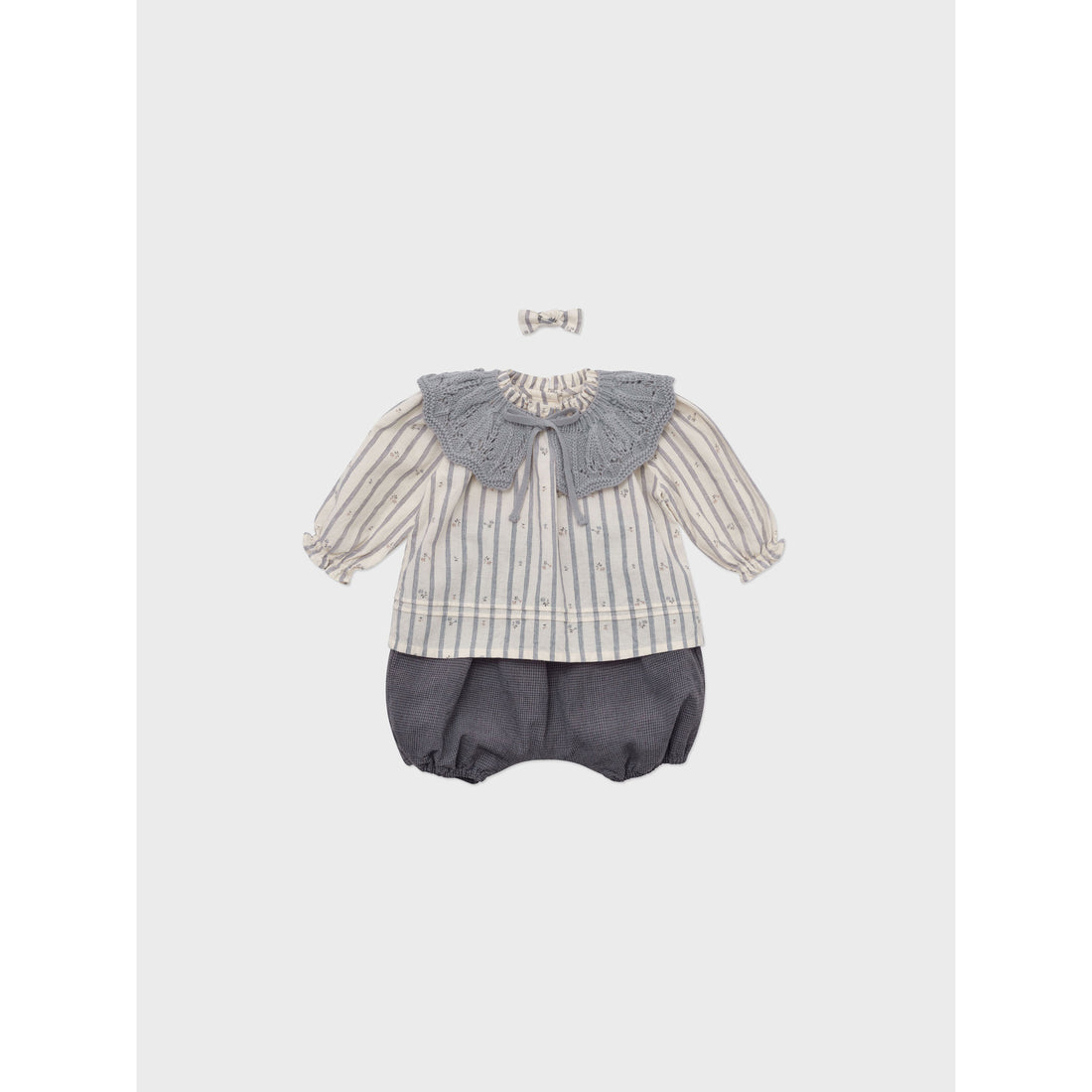 Louisiella Blue Libre Knit Collar