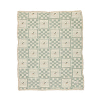 Bebe Organic Acorn Patchwork Blanket
