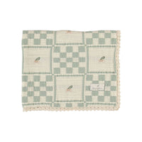 Bebe Organic Acorn Patchwork Blanket