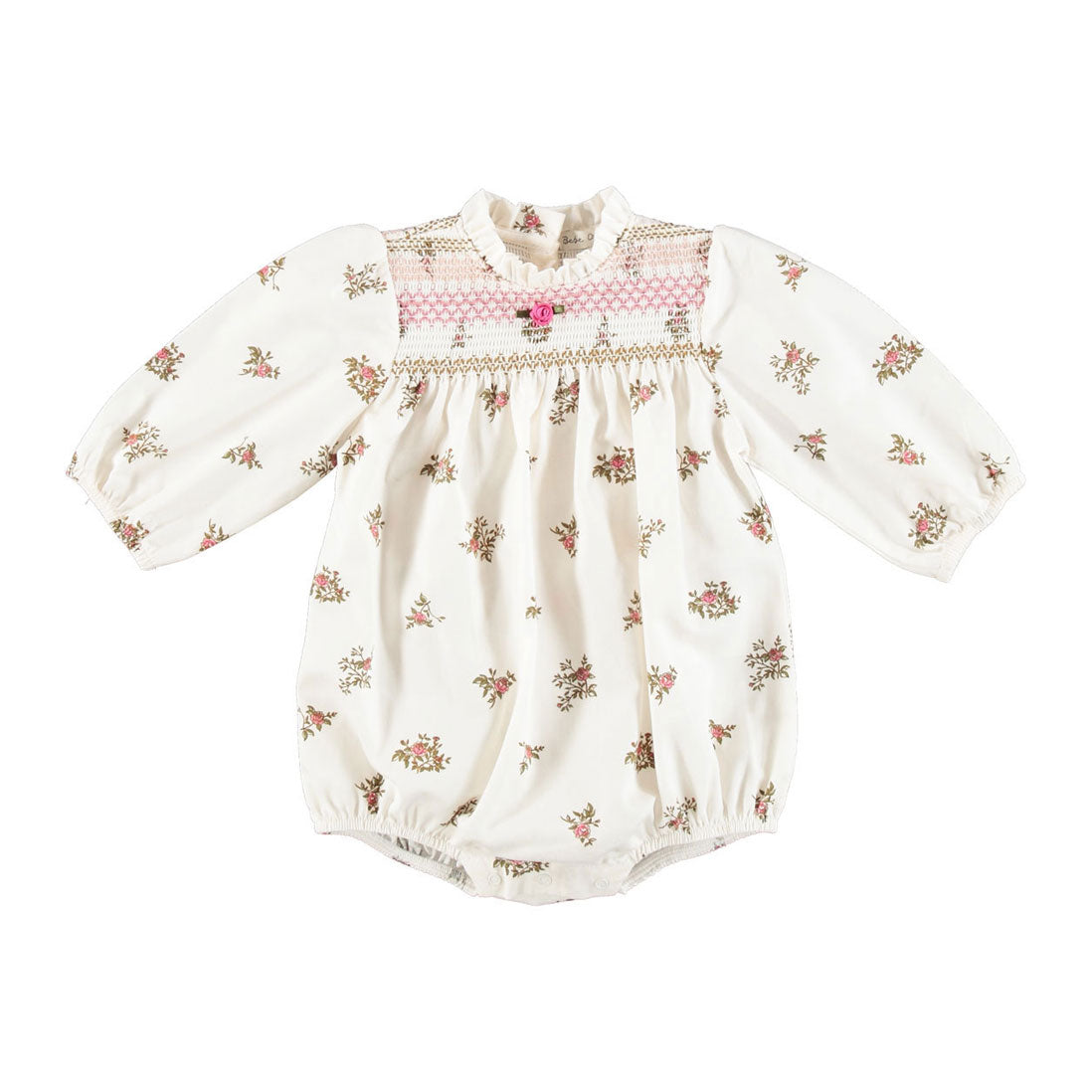 Bebe Organic Winter Rose Adelaide Romper