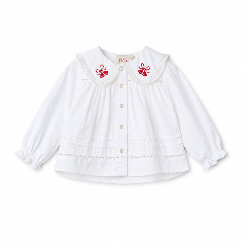 Floss White Adele Blouse
