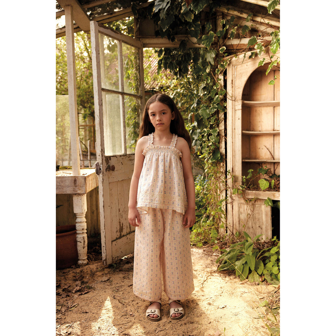 Apolina Rosepanel Cream Adina Trouser Set