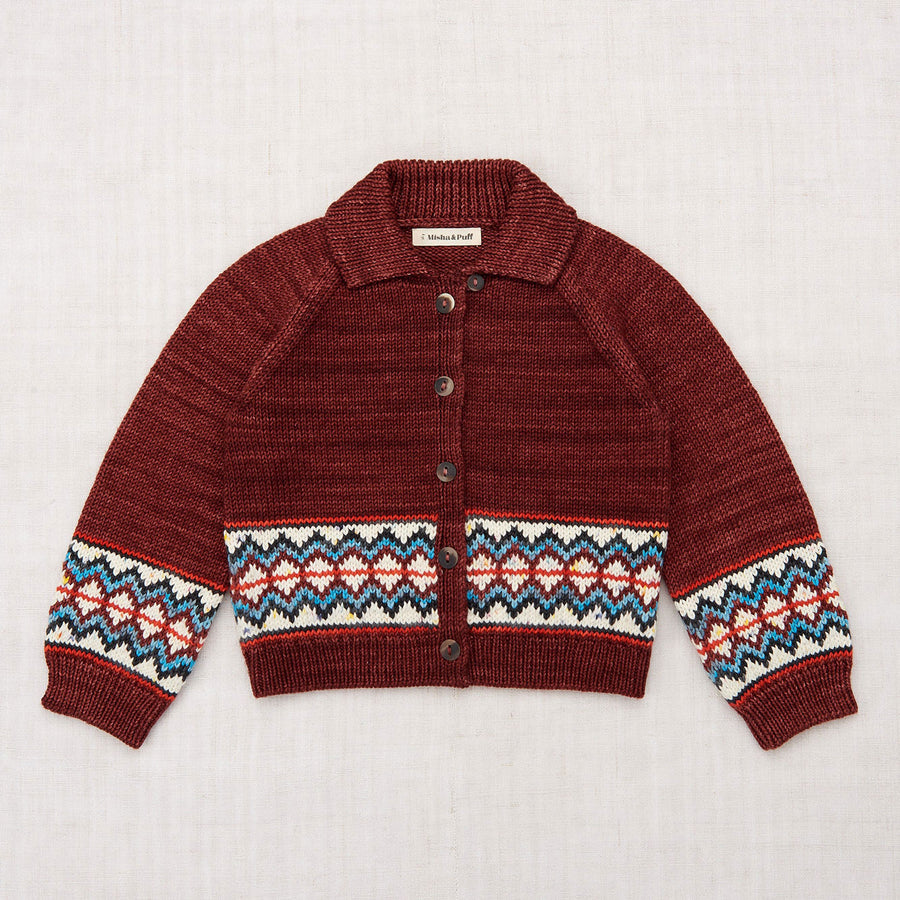 Misha and Puff Alpine Cardigan - Madder Root – Ladida