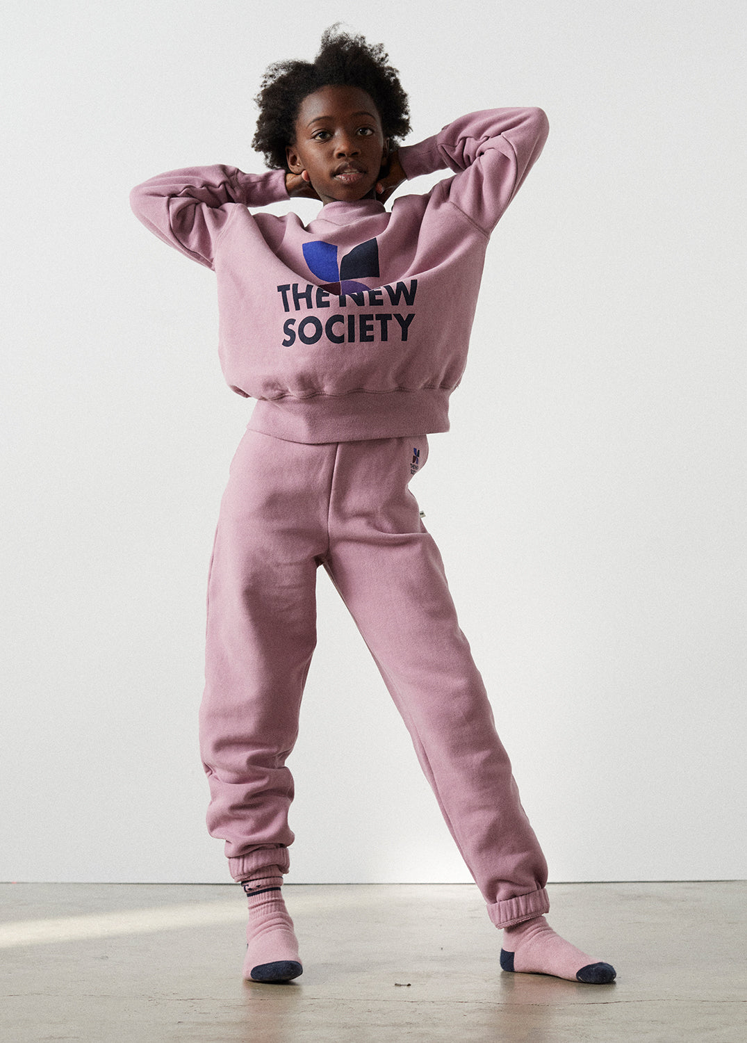 The New Society Dusty Orchid Amara Pants