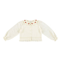 Bebe Organic Heart Lace Anita  Blouse