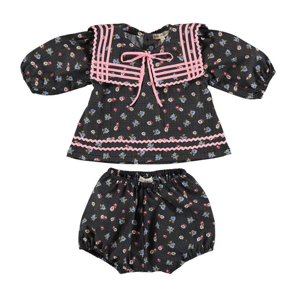 Bebe Organic Midnight Bloom Anna Baby Set