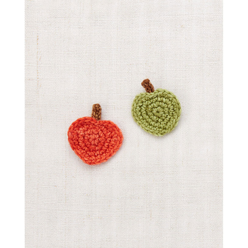 Misha and Puff  Red Flame Apple Clip Set