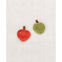 Misha and Puff  Red Flame Apple Clip Set
