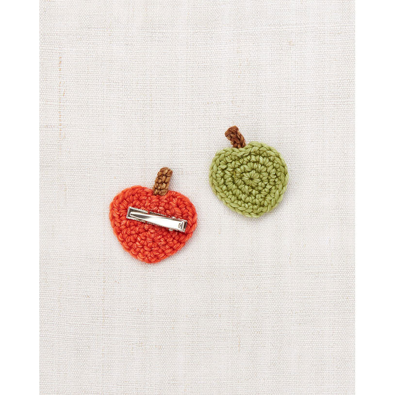 Misha and Puff  Red Flame Apple Clip Set