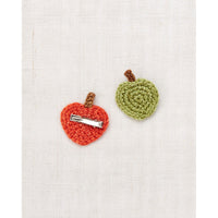 Misha and Puff  Red Flame Apple Clip Set
