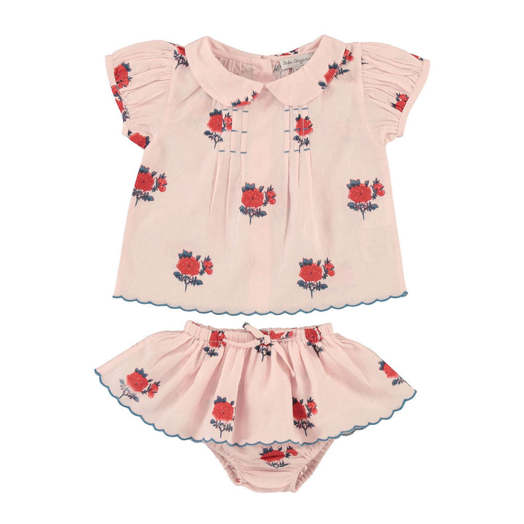 Bebe Organic Rose April Baby Set