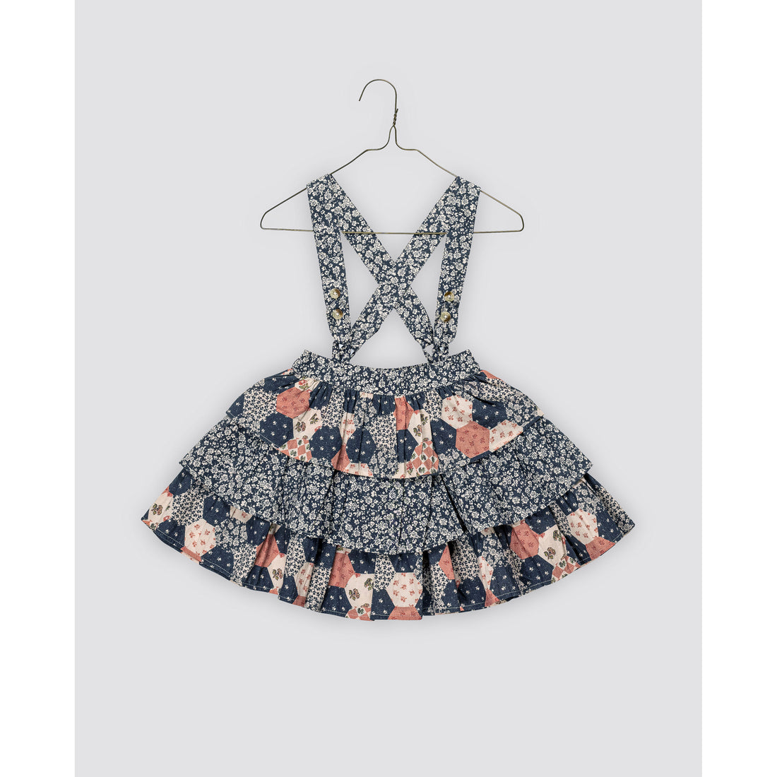 Little Cotton Clothes Patchwork Floral Aria Rara Skirt
