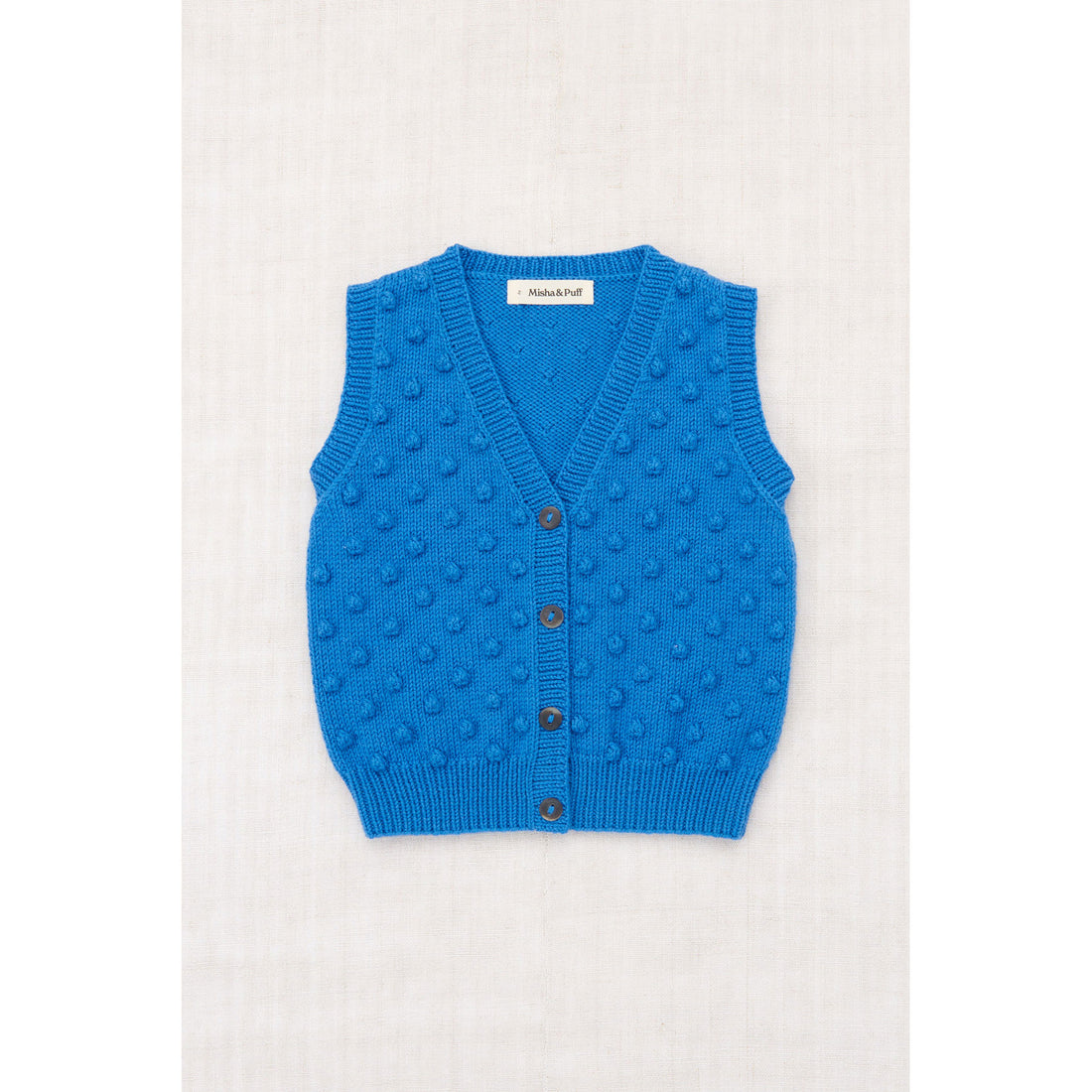 Misha and Puff Cerulean Auggie Popcorn Vest