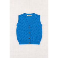 Misha and Puff Cerulean Auggie Popcorn Vest