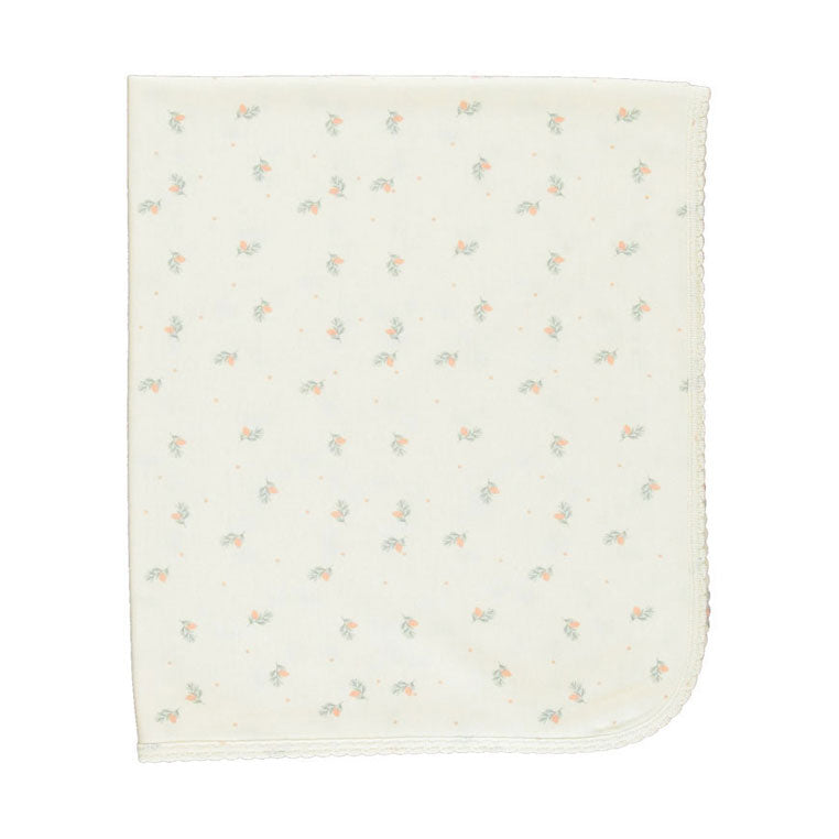 Bebe Organic Pink Branch Ayla Blanket
