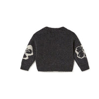 Little Creative Factory Flower Tricot Plain Baby Sweater