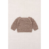 Misha and Puff Turtledove Baby Original Popcorn Sweater